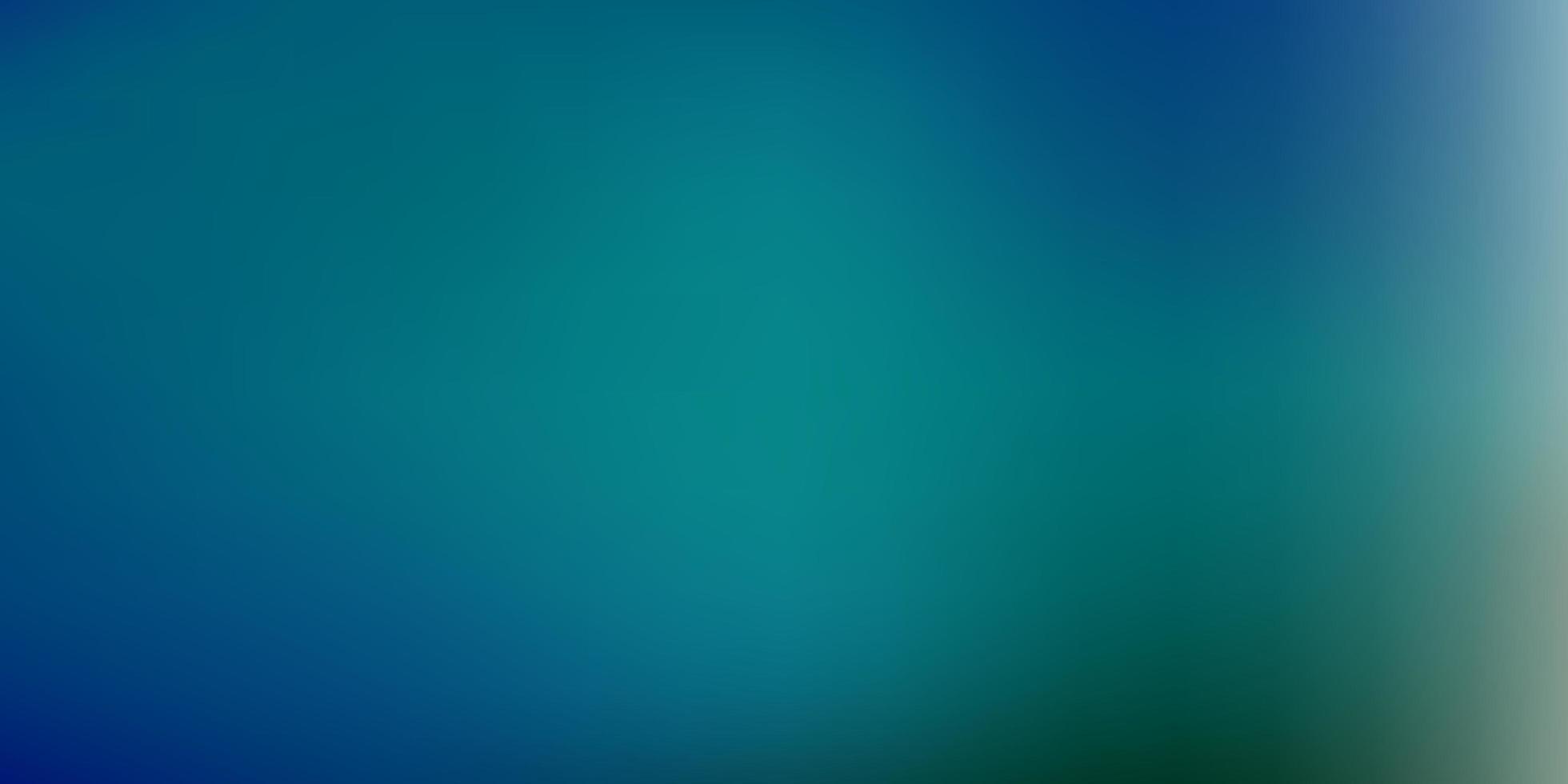 Light blue, green vector gradient blur template.