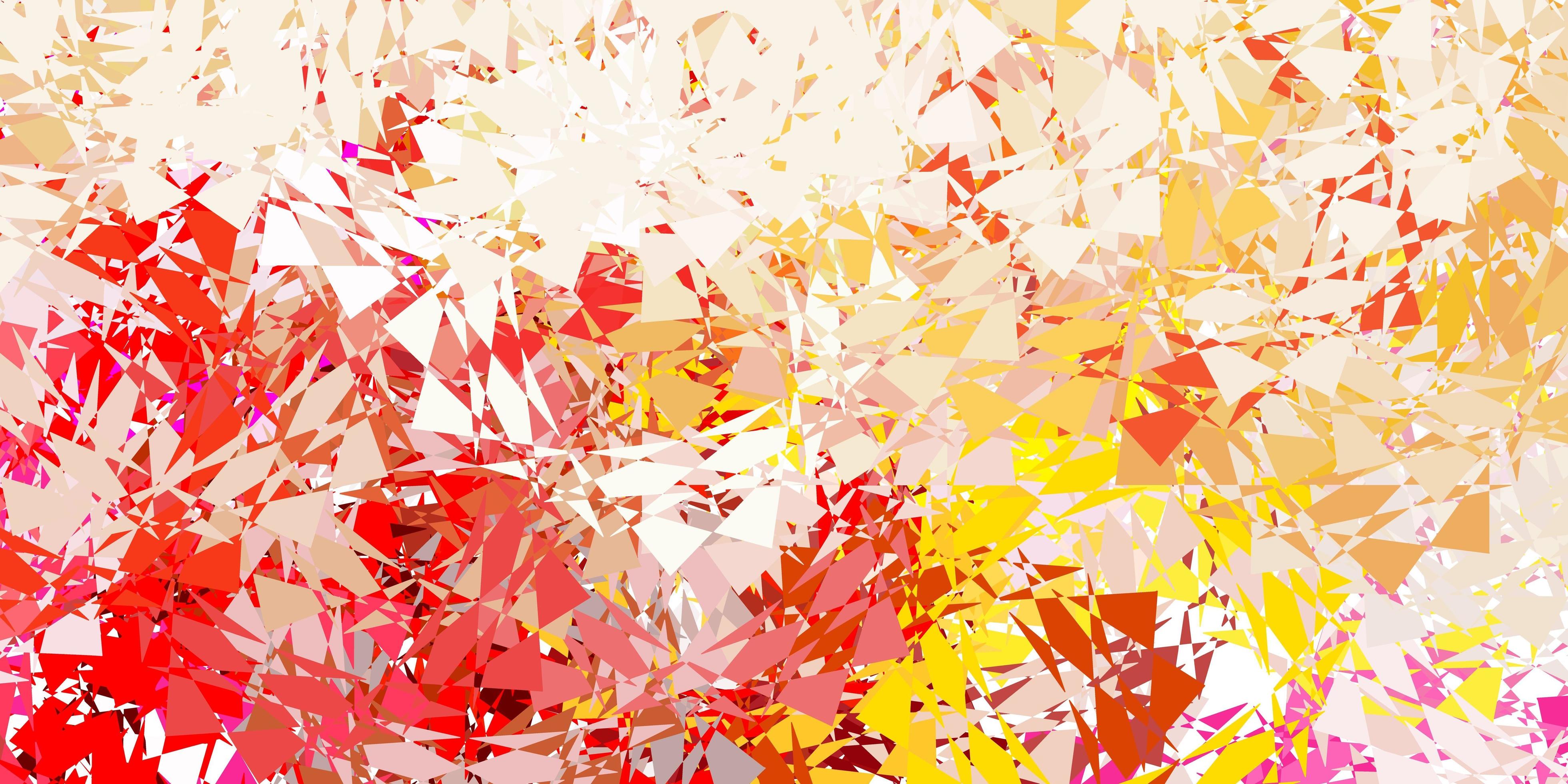 Fondo rojo con amarillo