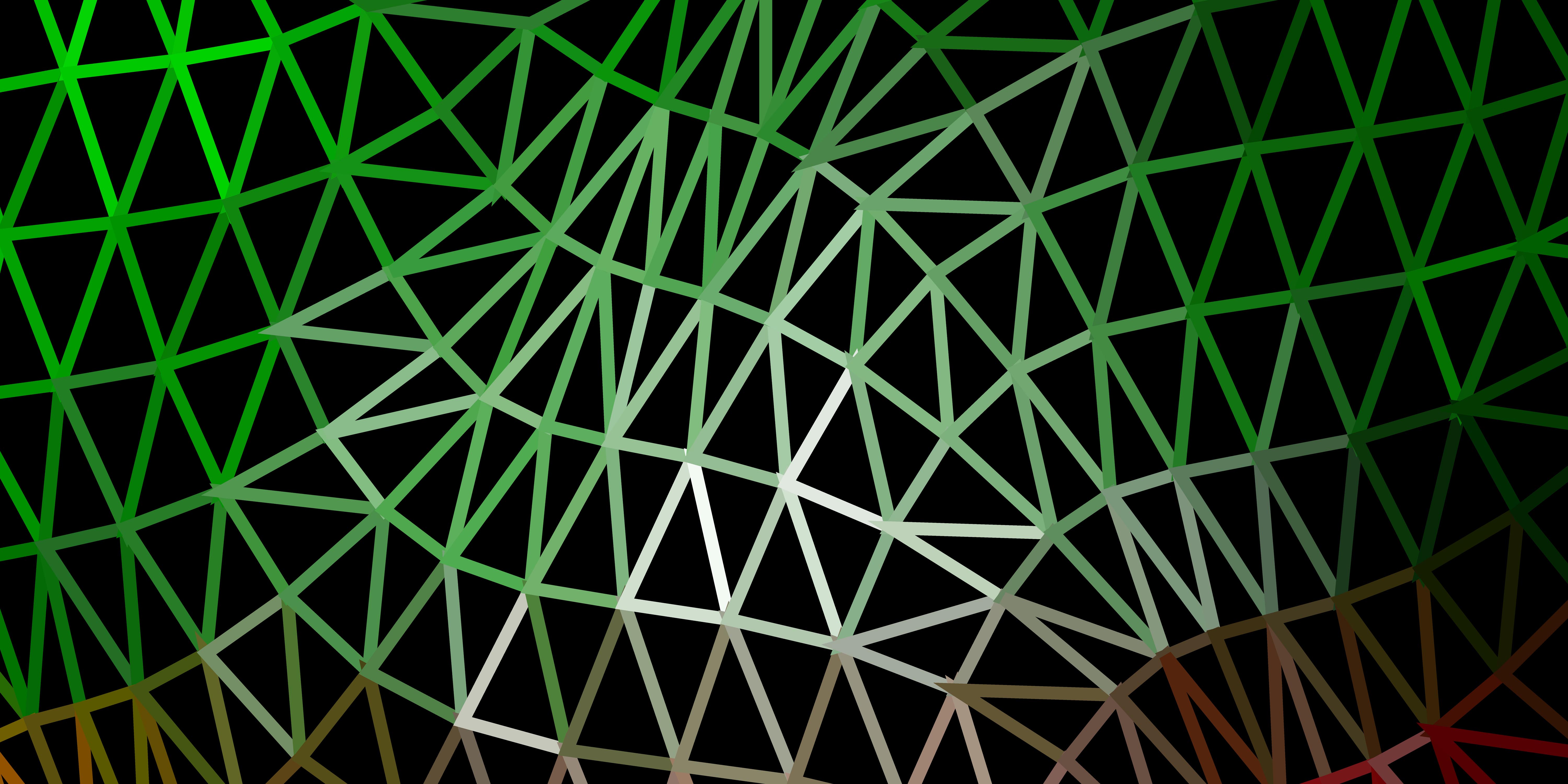 Light green, red vector poly triangle layout. 2962472 Vector Art at
