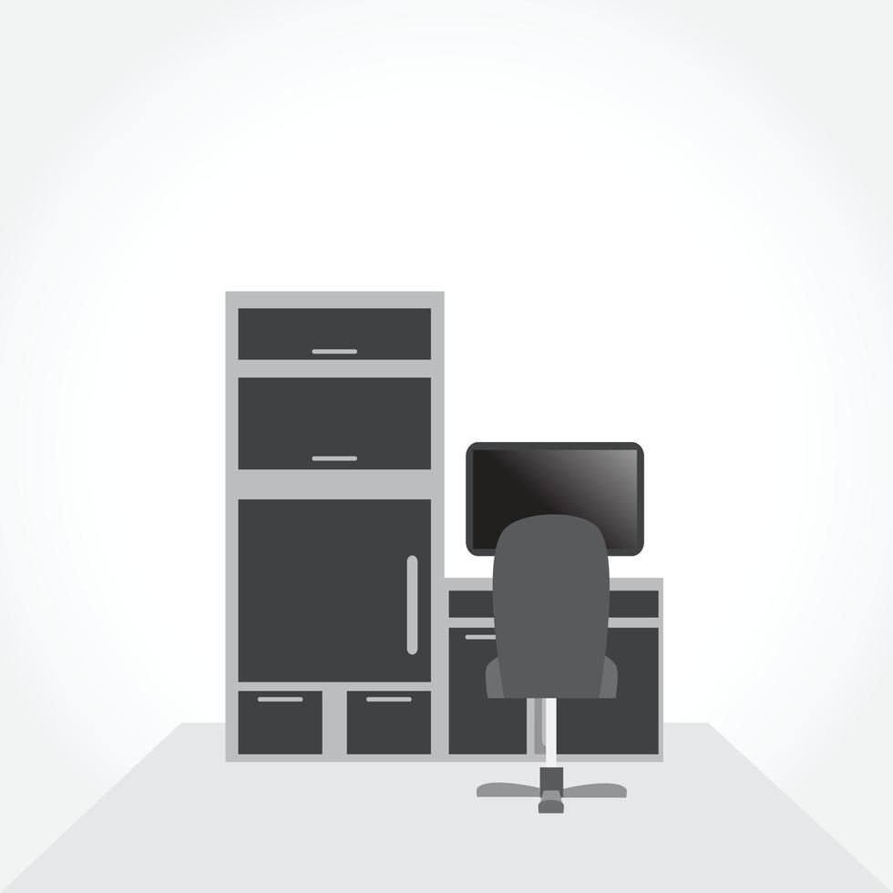 modern business office and workspace. vector