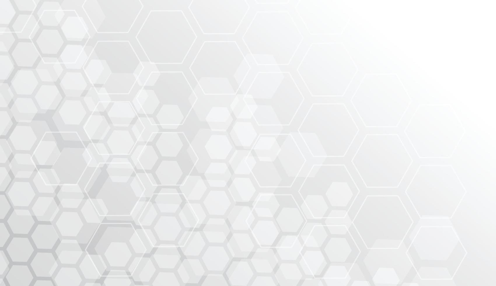 Geometric Abstract Hexagonal Background Design vector