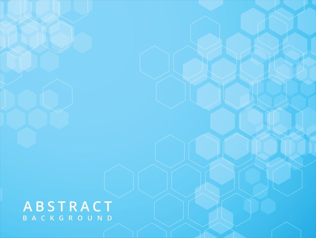 Geometric Abstract Hexagonal Background Design vector