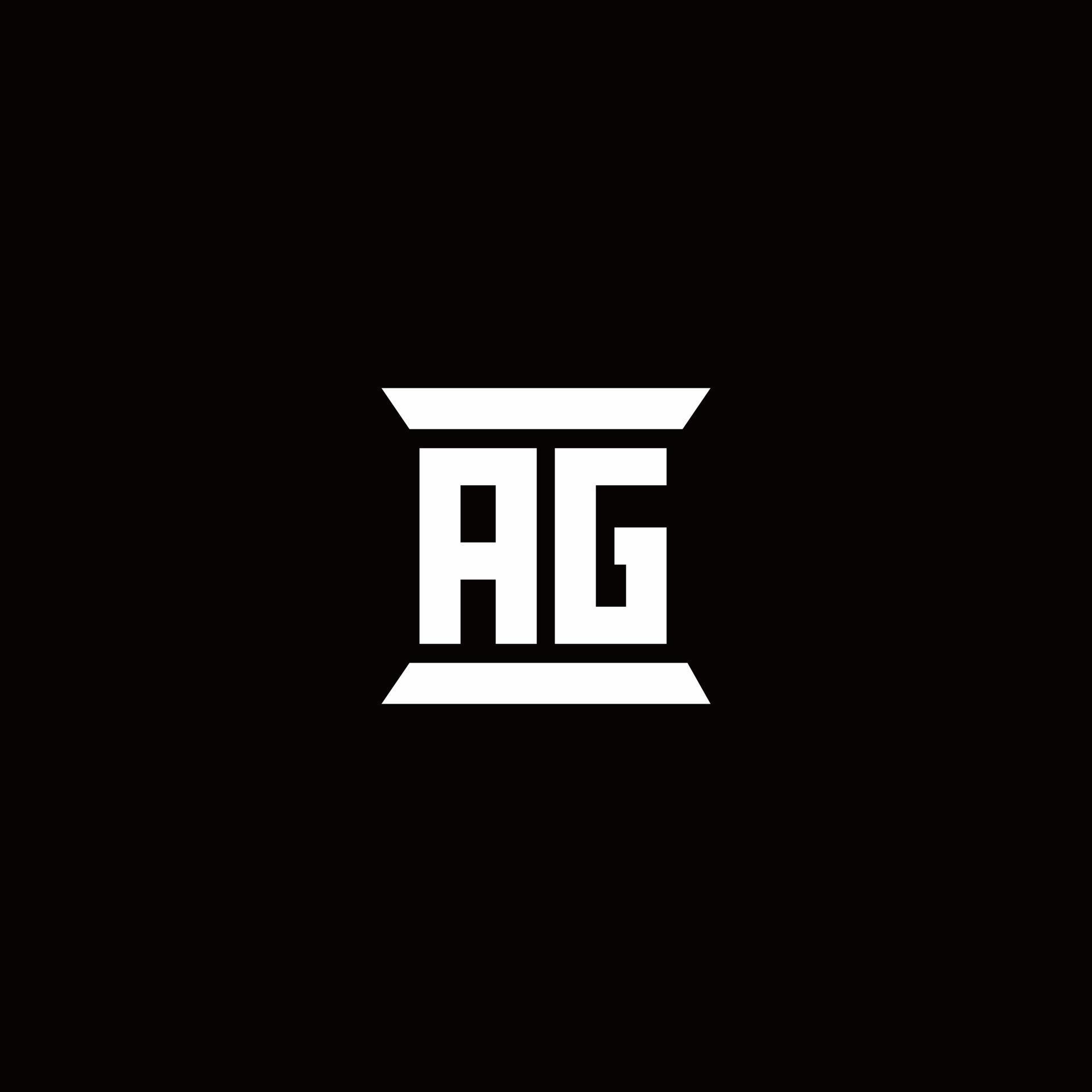 AG logo monogram 2963759 Vector Art at Vecteezy