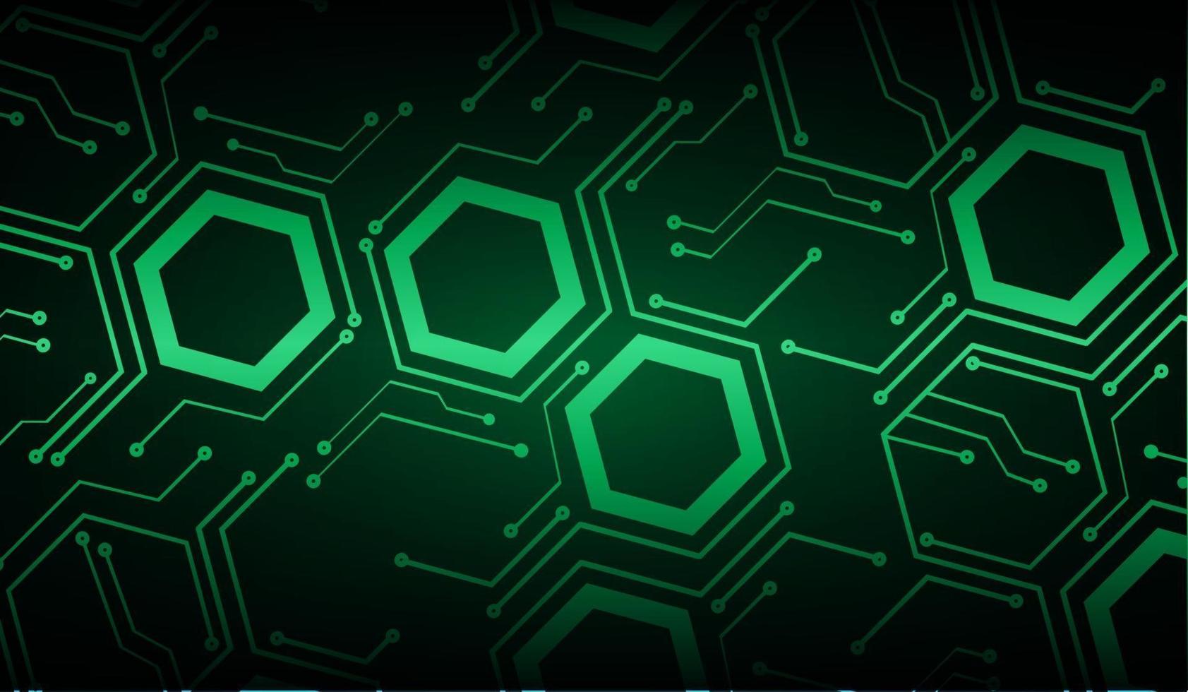 cyber circuit future technology concept background vector