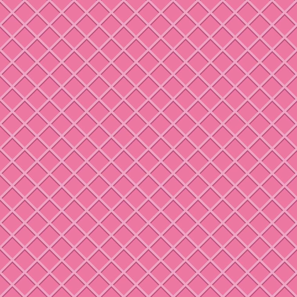 Waffle Seamless Pattern Background Vector Illustration