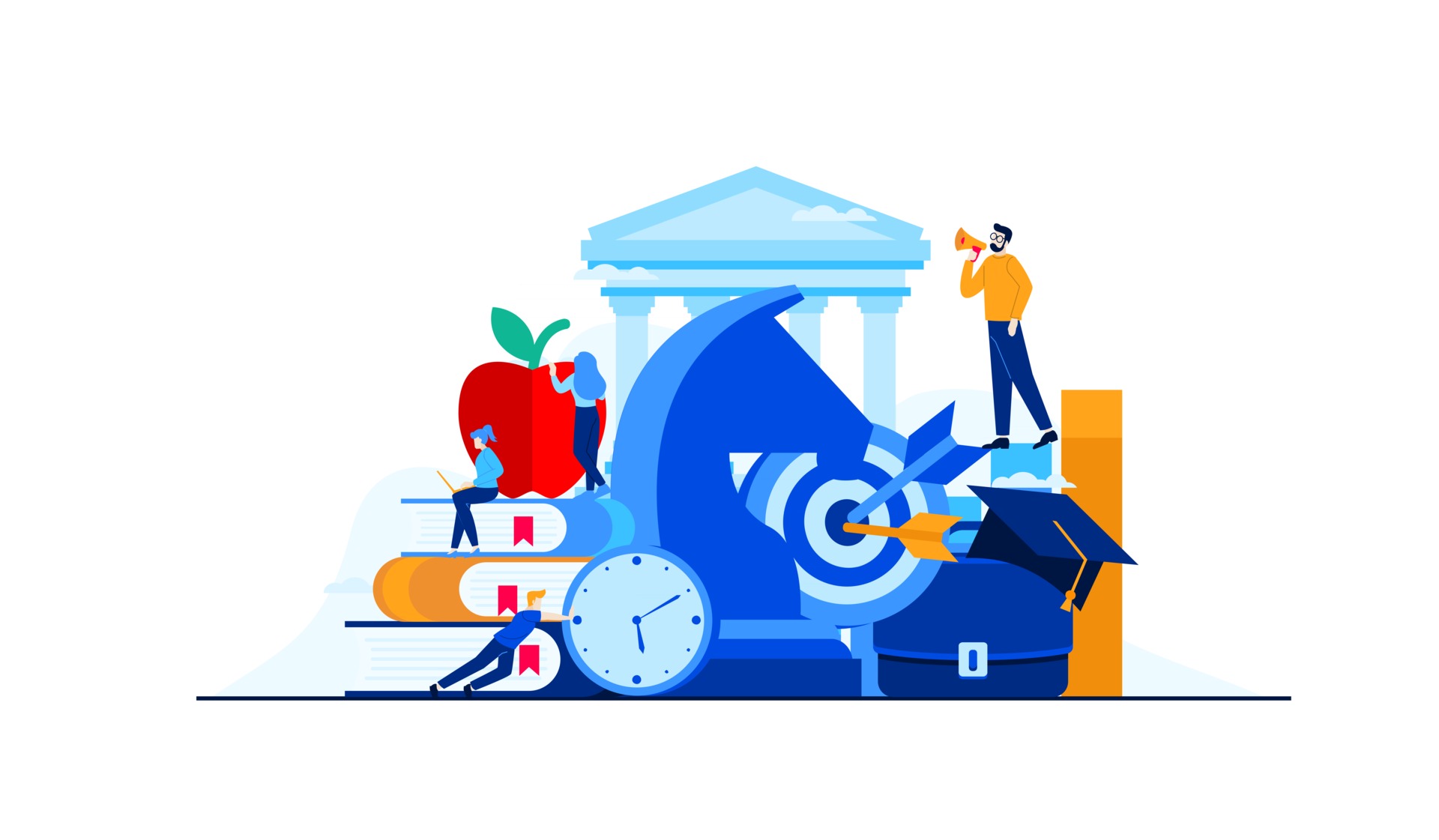 Download university education the students study on a campus ...