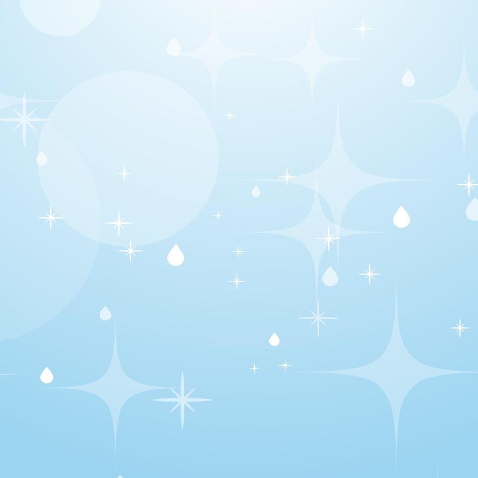 Light colored abstract background with circles, stars and lines. vector