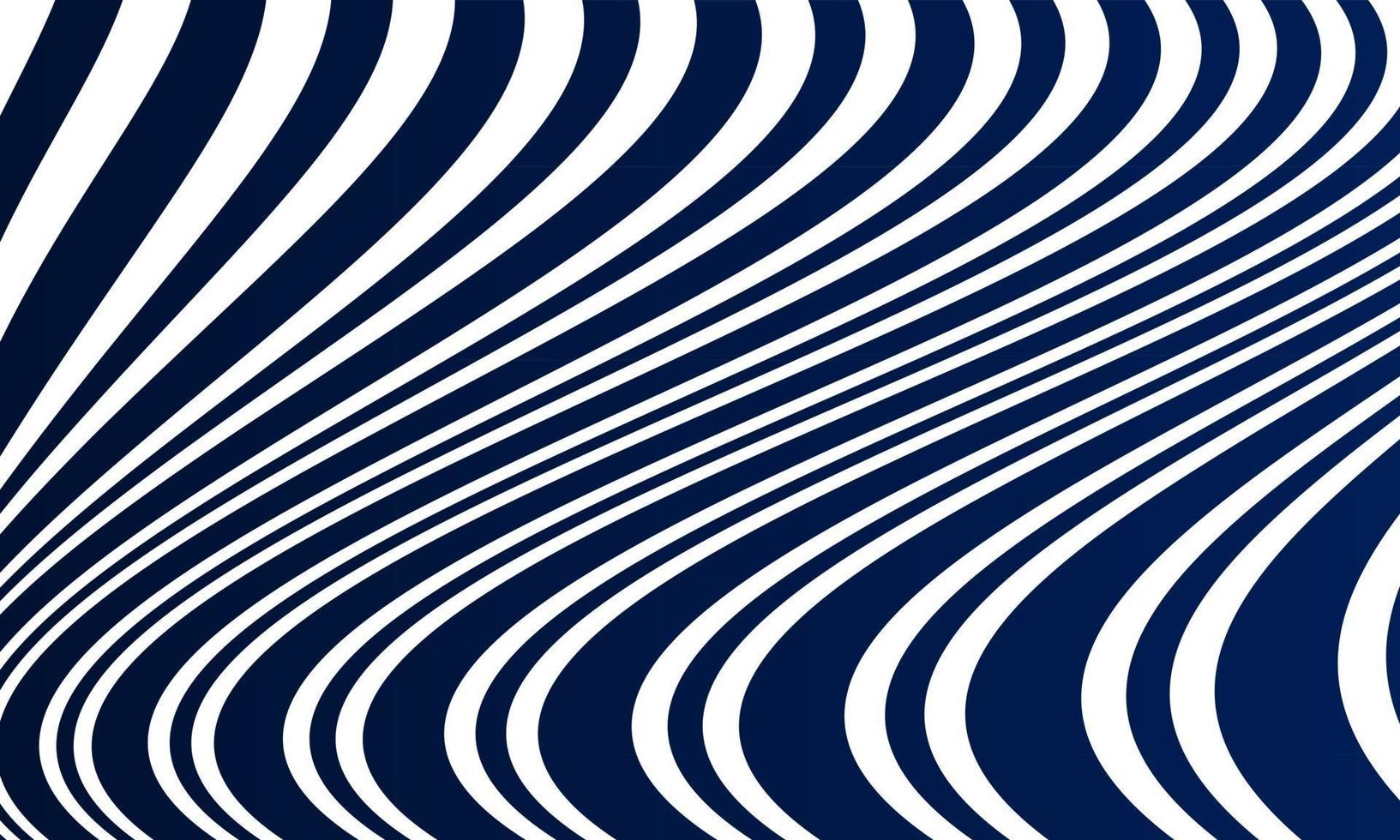 Abstract Curved Lines Pattern on Blue Background vector