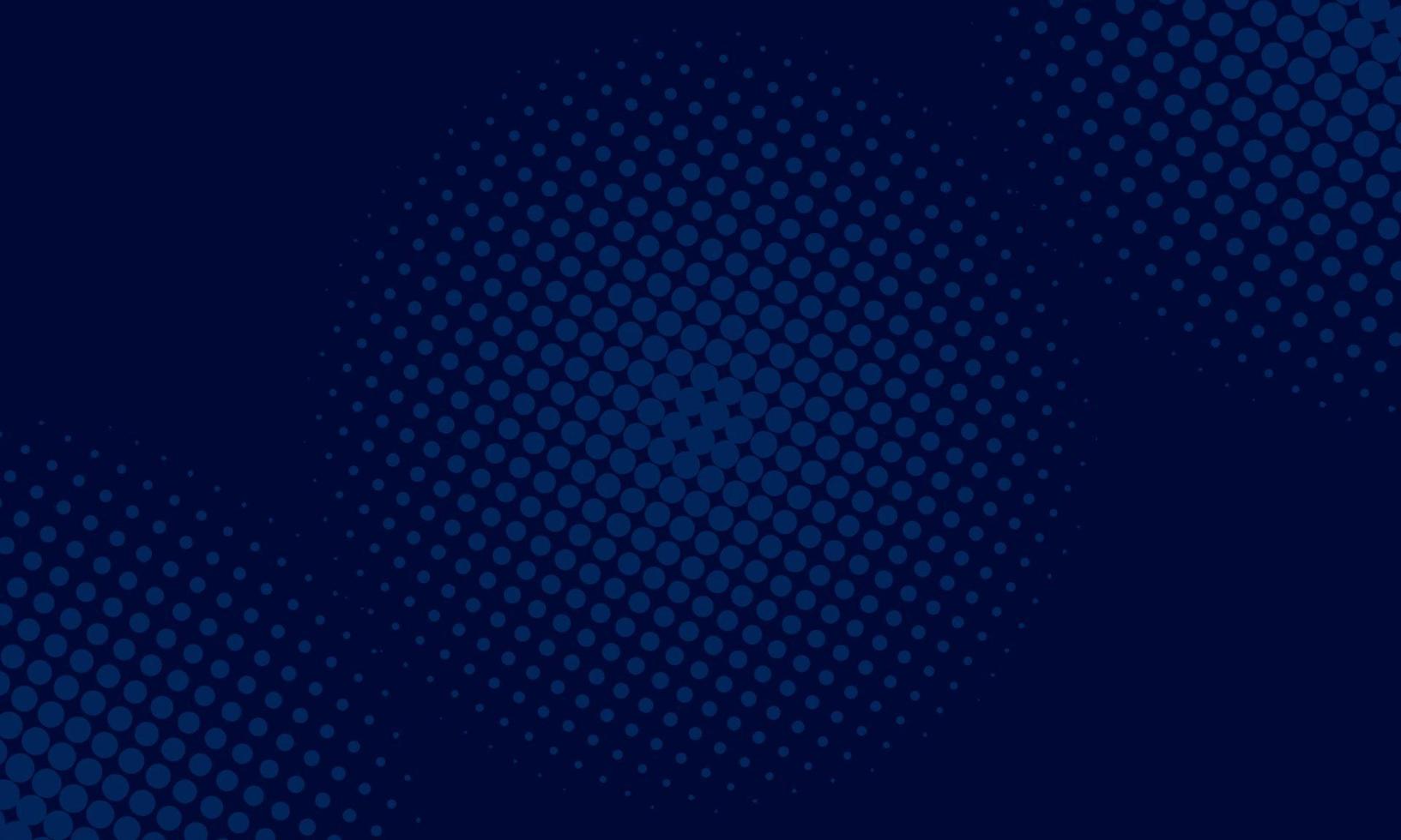 Abstract Blue Halftone Pattern Background vector