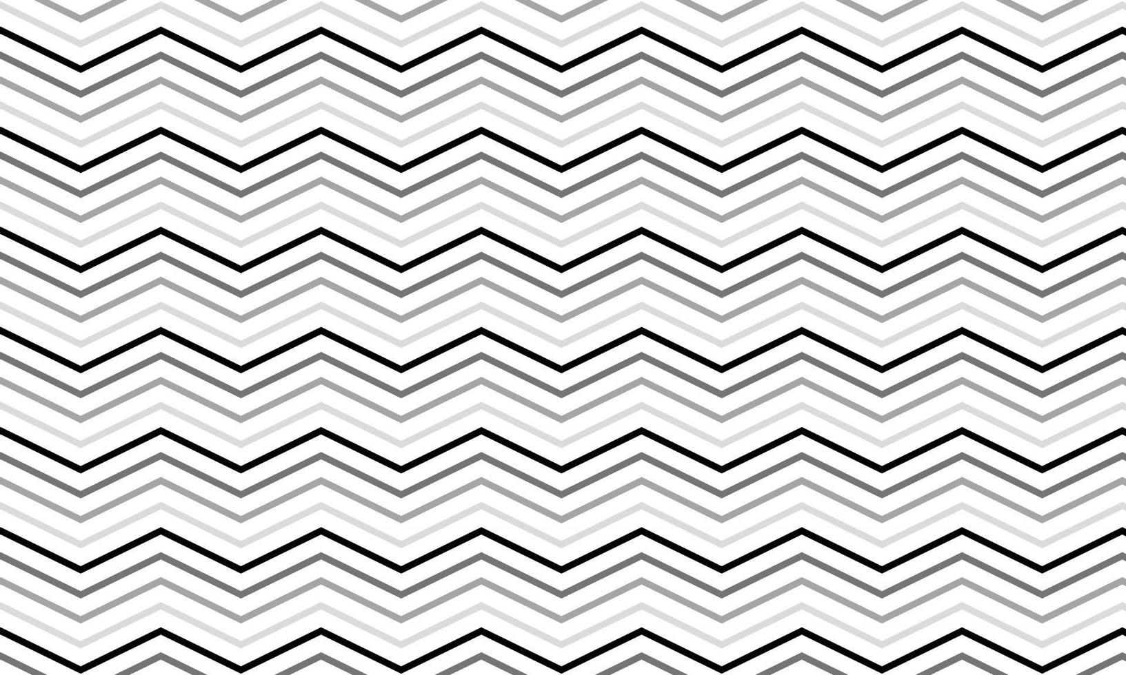 Abstract Zigzag Seamless Pattern Design vector