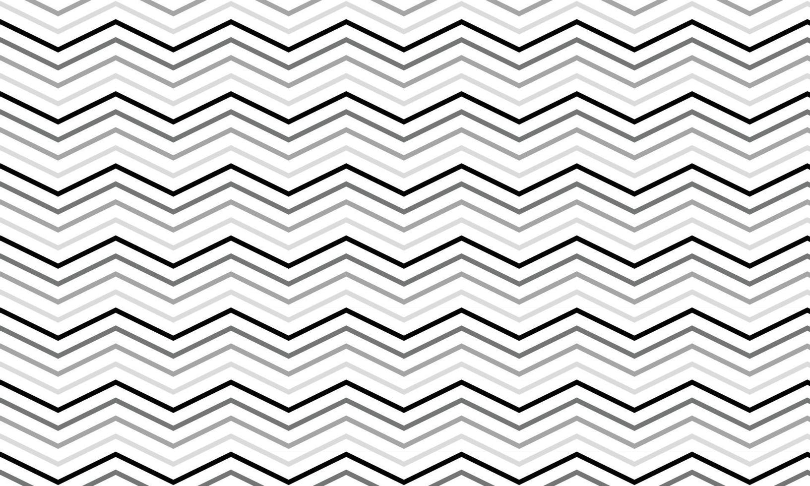 Abstract Zigzag Seamless Pattern Design vector