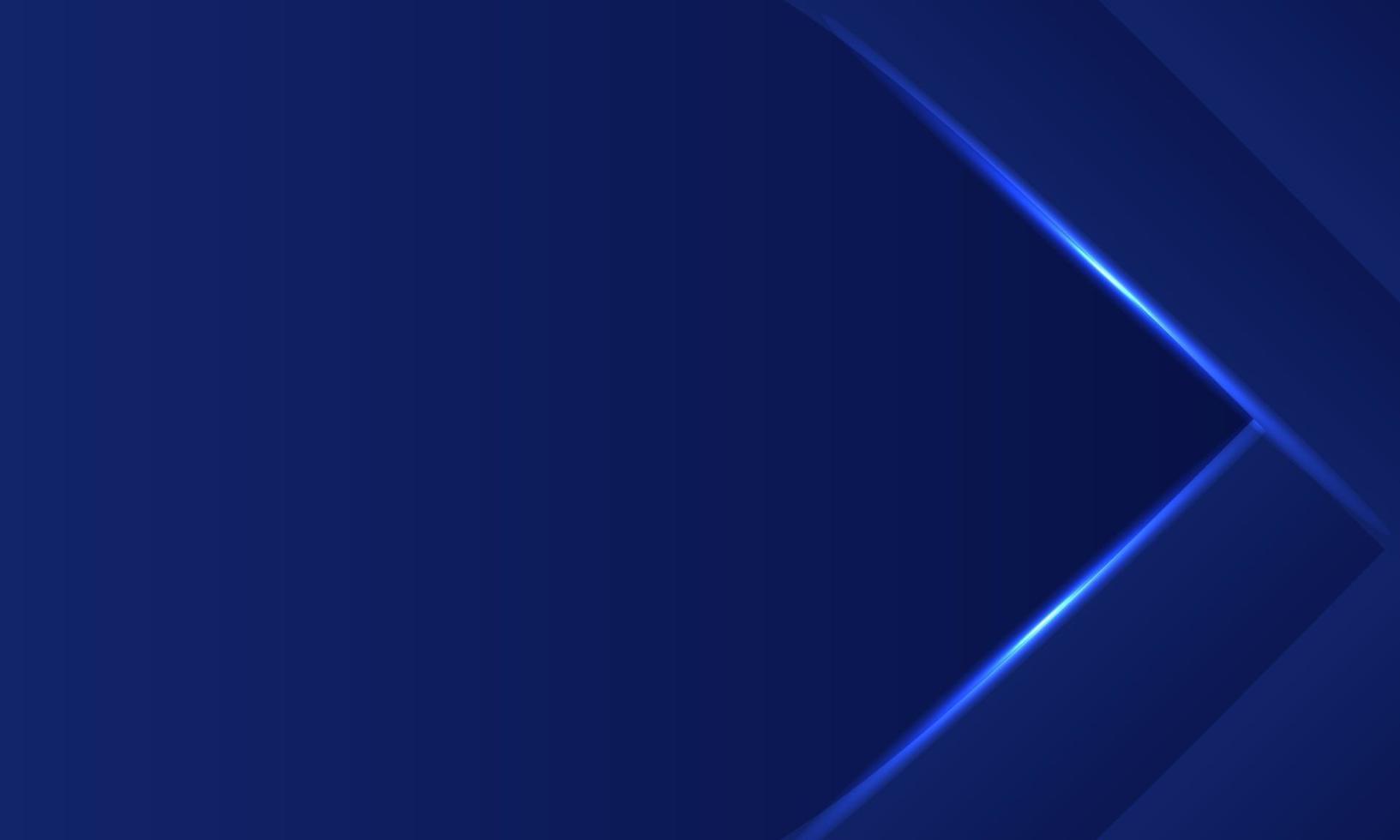 Modern Shiny Gradient Blue Banner Background vector