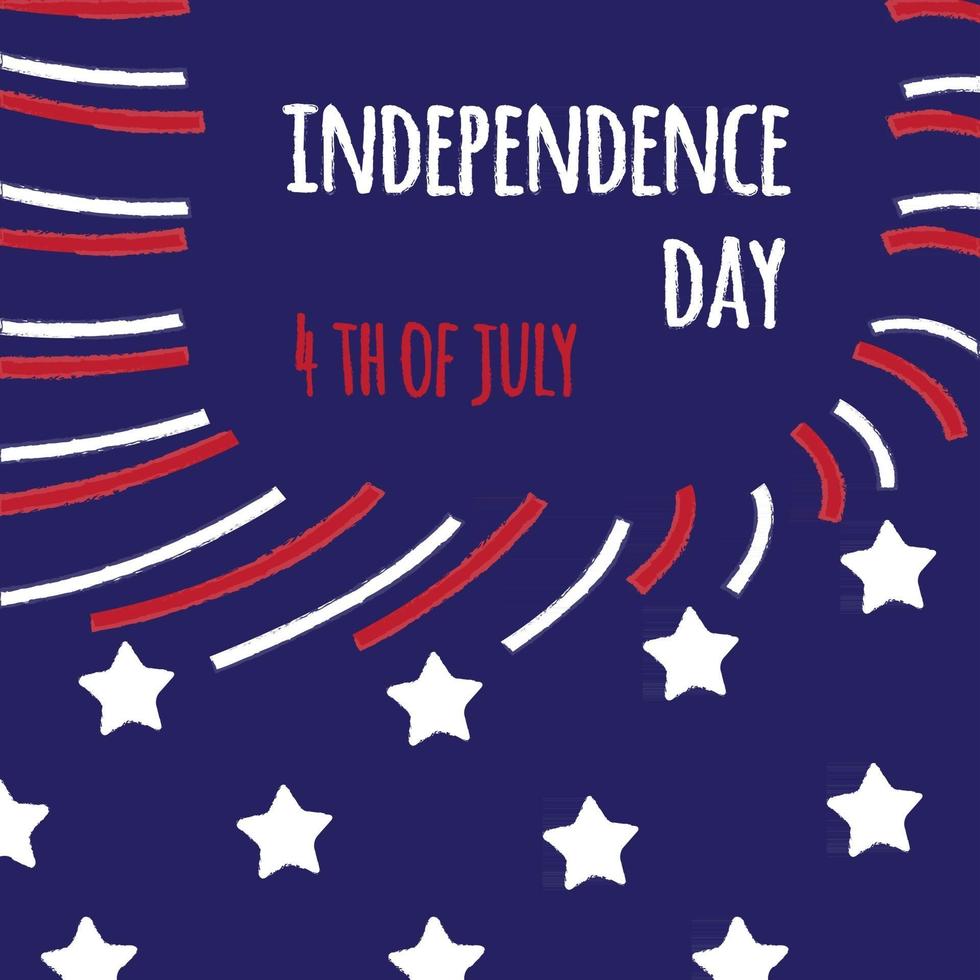 Vector illustration of Independence