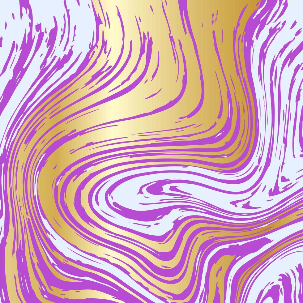 textura de vector de mármol dorado, rosa y blanco