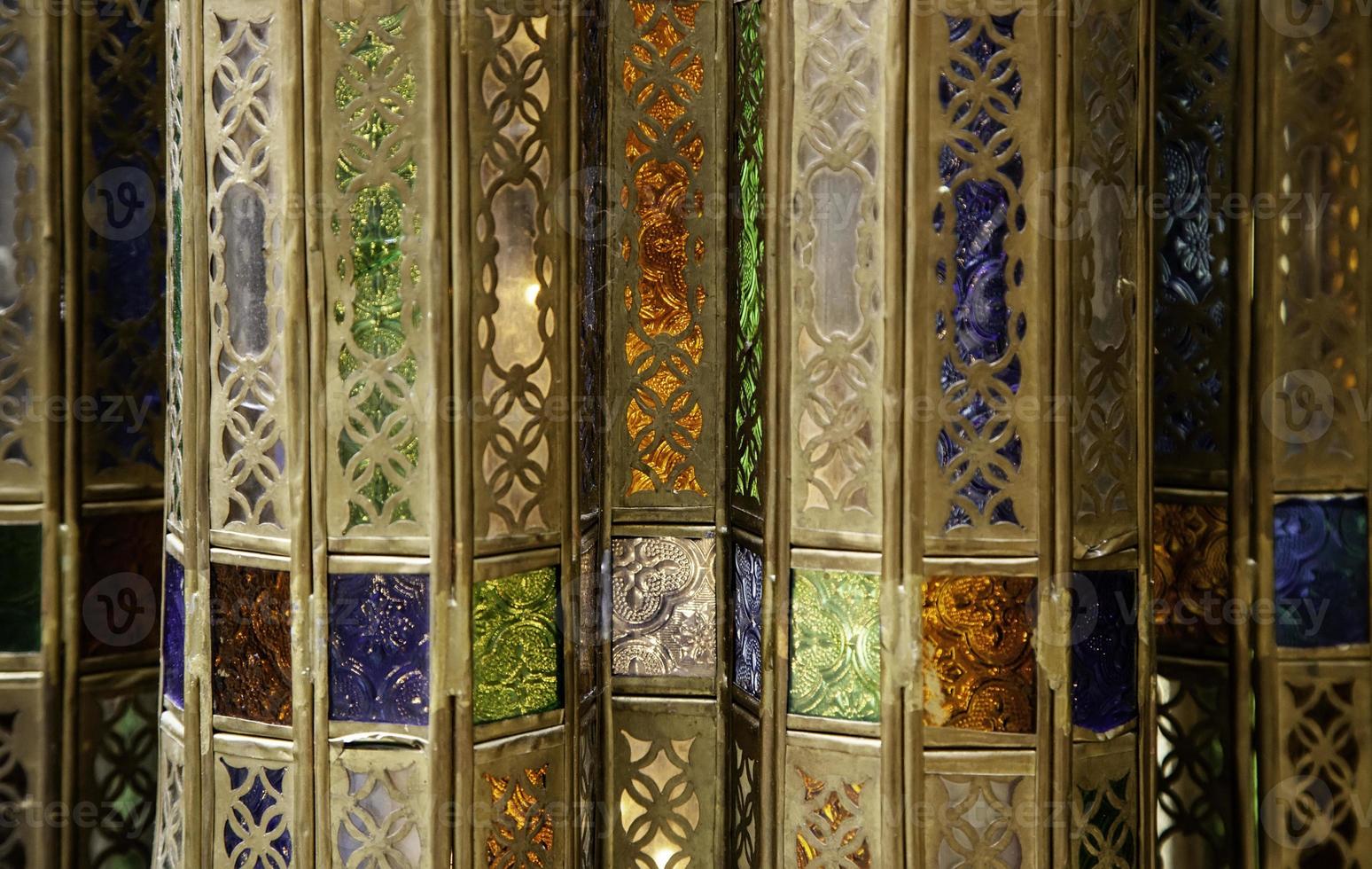 Arab lamp light photo