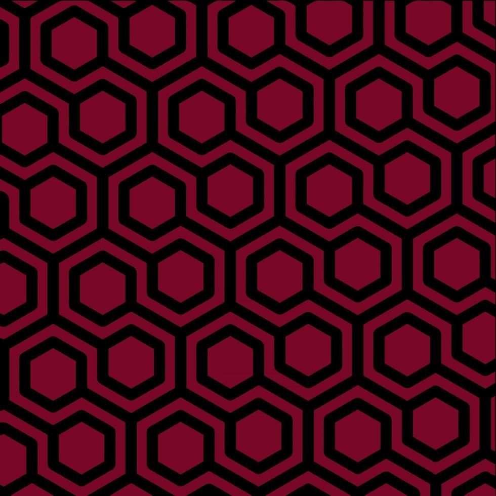 patrón de hexágonos, fondo geométrico abstracto vector