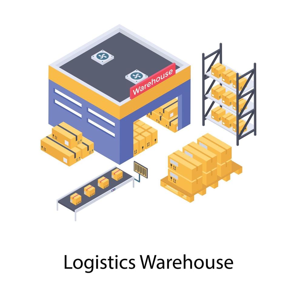 Depository Warehouse Concepts vector