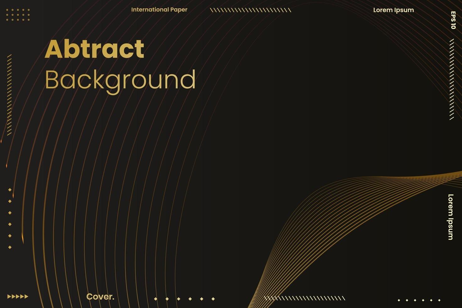 Abstract wave and line pattern for your idea. vector