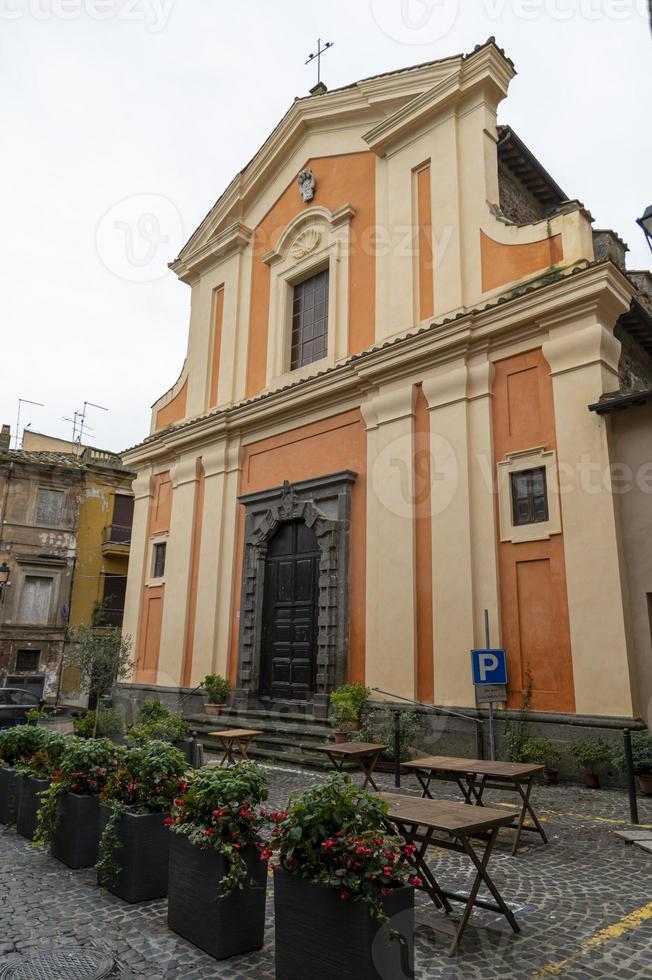 church of san silvestro in the center of nepi photo