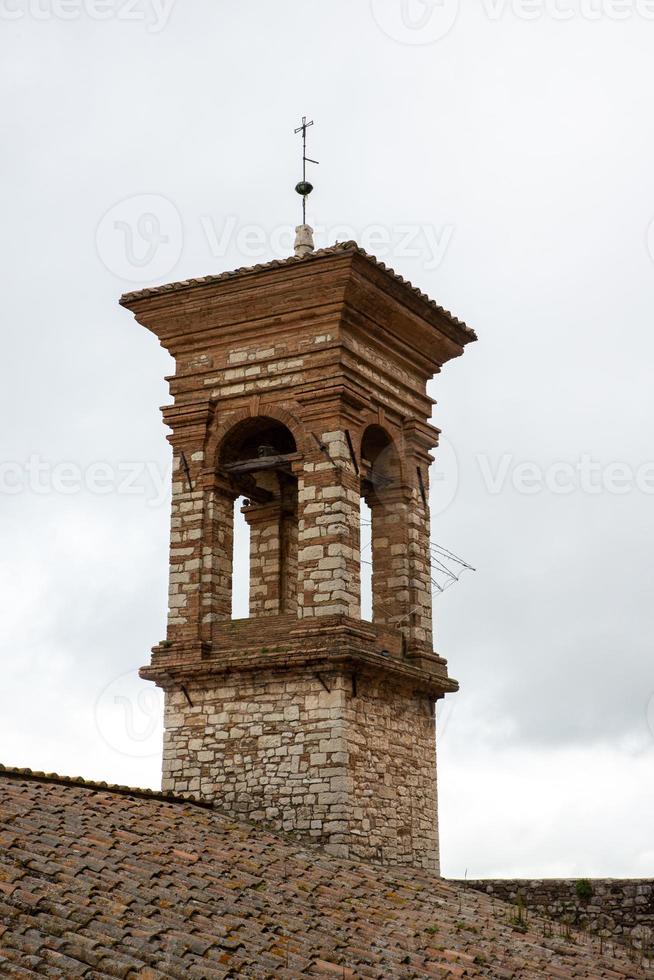 Buildings in Cesi, in Terni province, Italy, 2020 photo