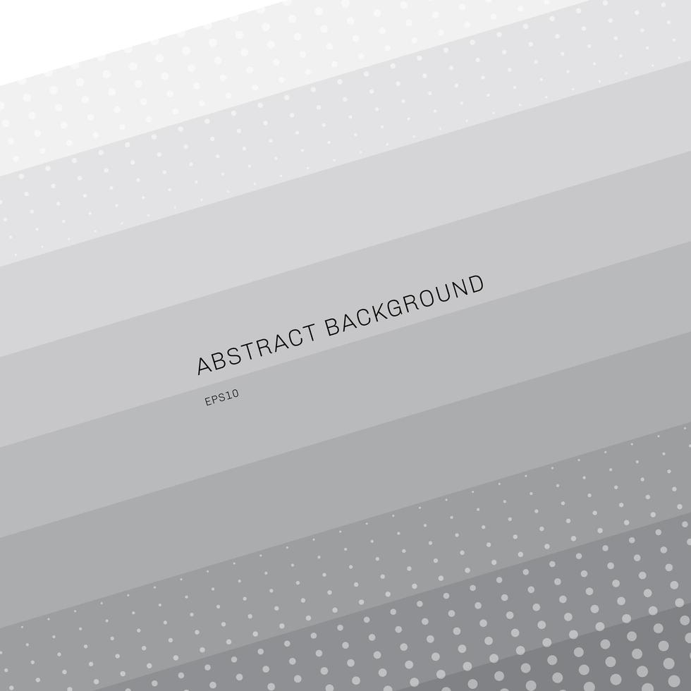 Abstract stripes geometric gray and white gradient background vector