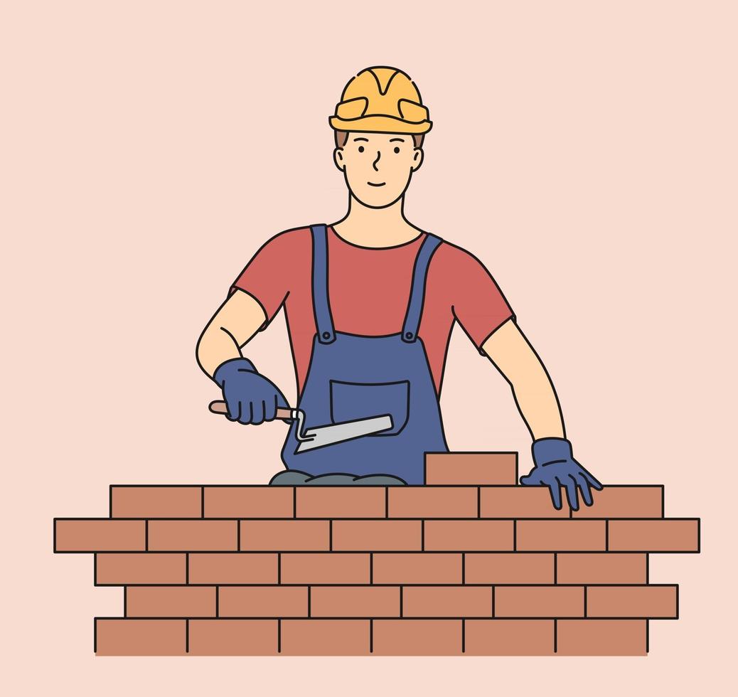 Professional engineering and building vector