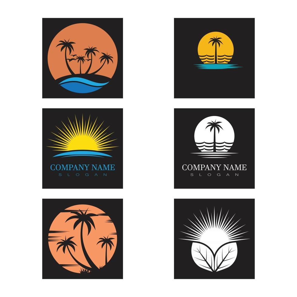 Sun Vector illustration Icon Logo Template design