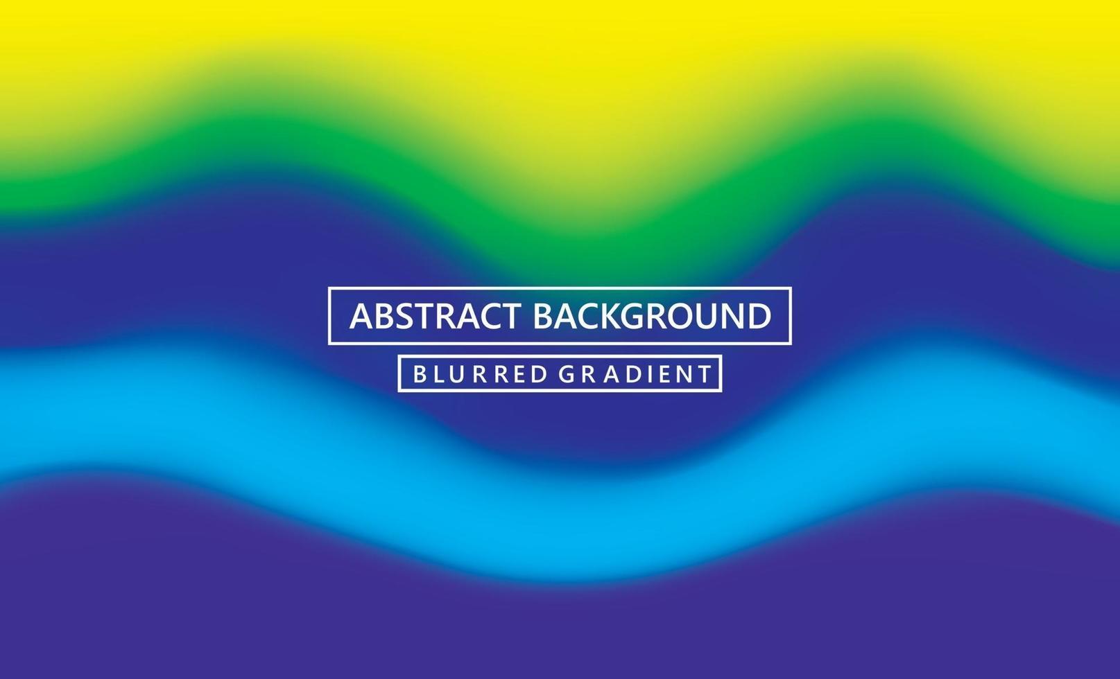 Abstract blurred gradient mesh background vector