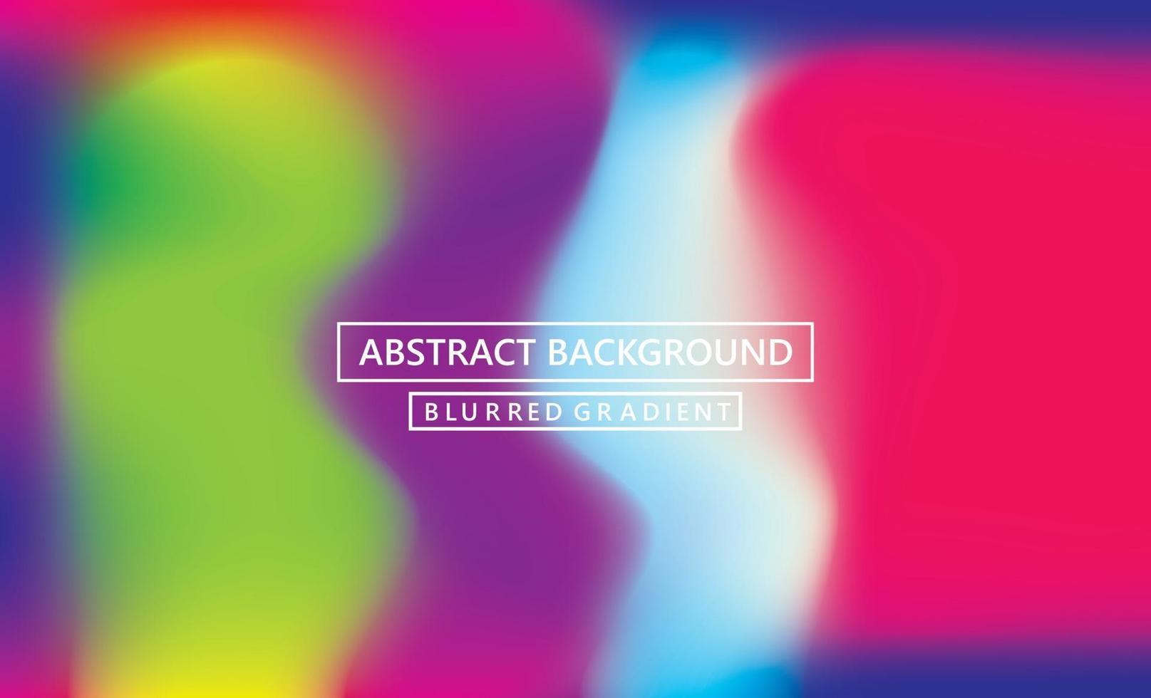 Abstract blurred gradient mesh background vector
