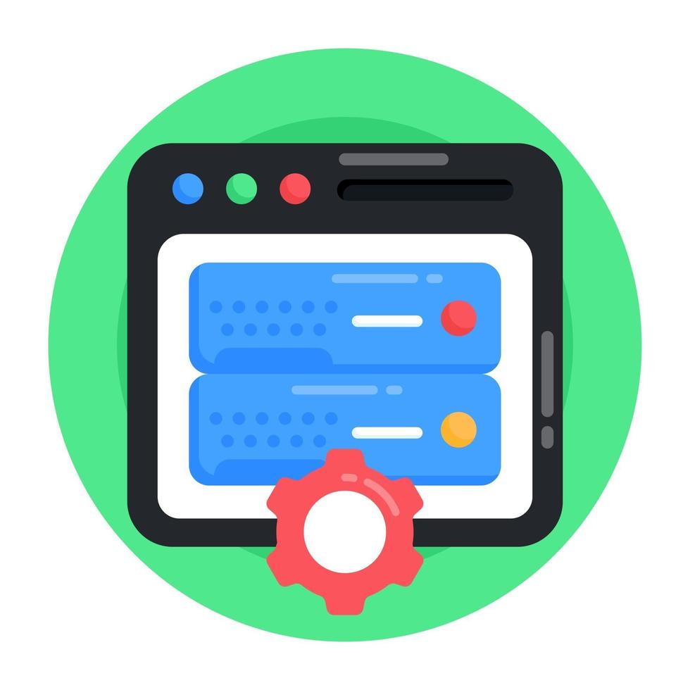 gestión de datos y servidor vector