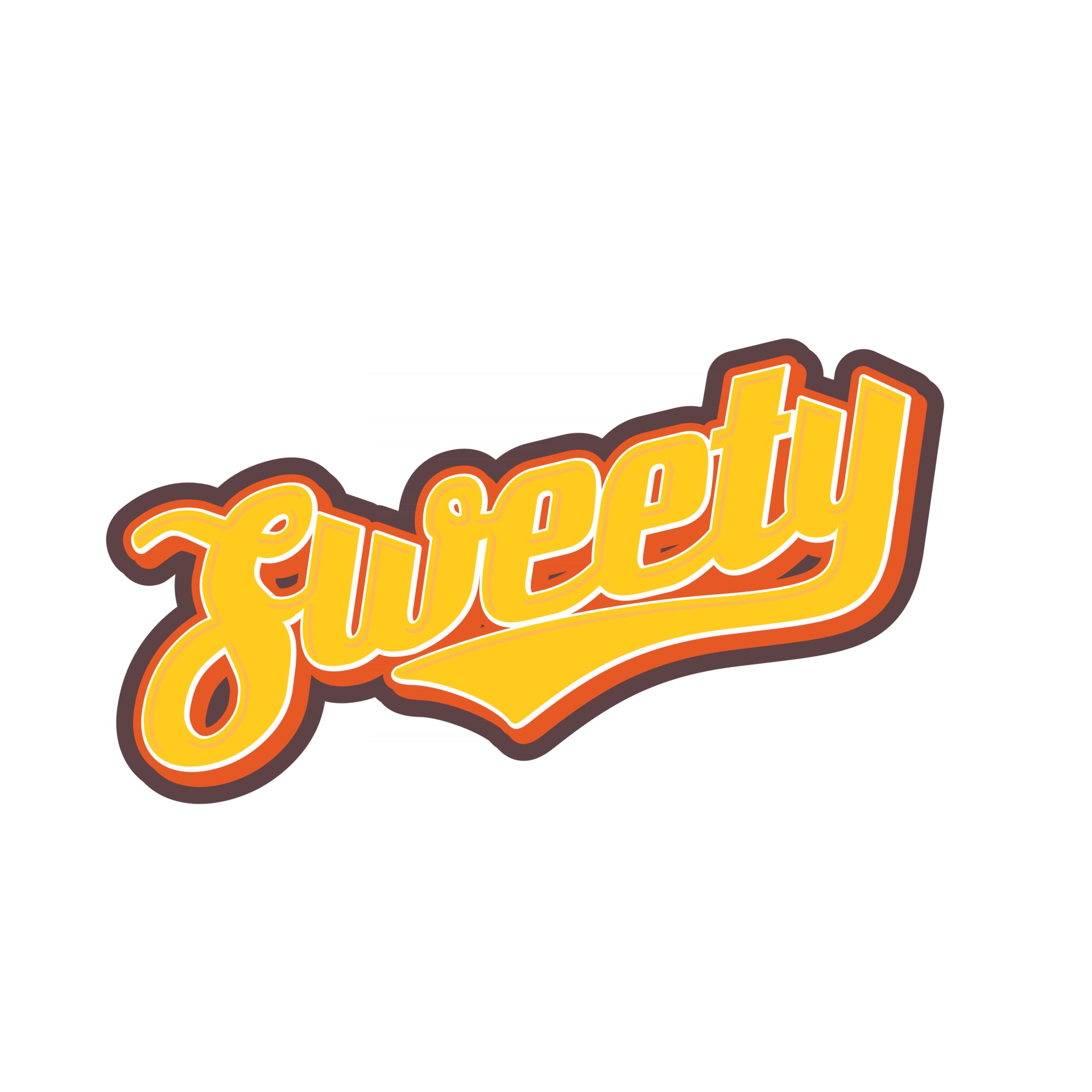 Download vectot sweety text effect sweet concept graphic design 2972353 Vector Art at Vecteezy