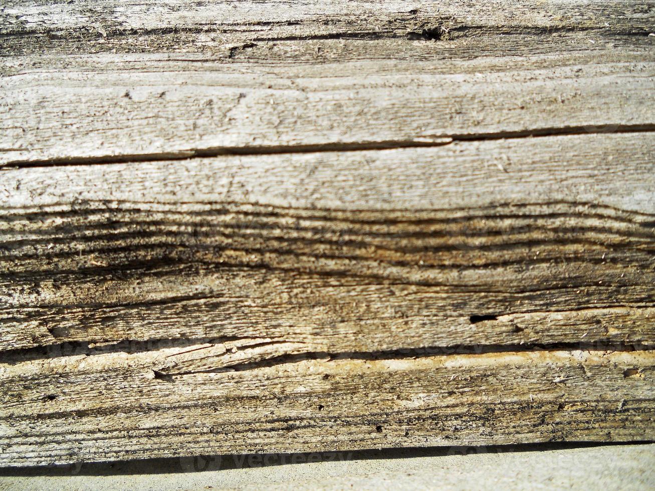 Background texture brown wood, closeup fracture photo