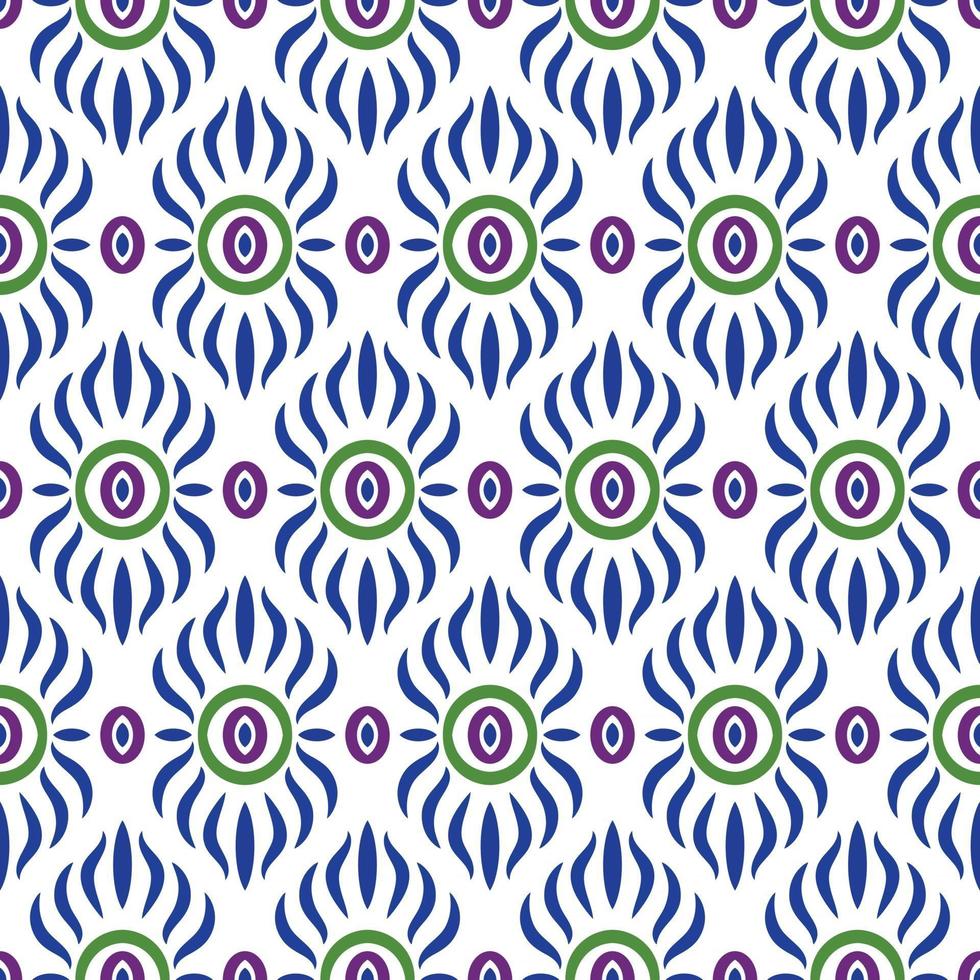 peacock pattern seemless vector image