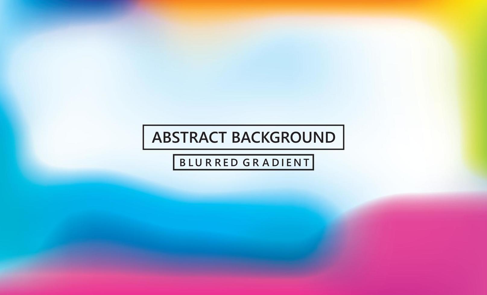 Abstract blurred gradient mesh background vector