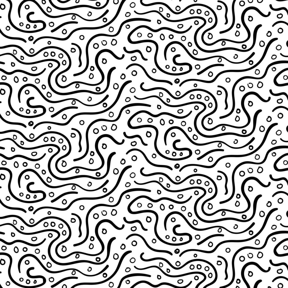 abstract line irregular seamless pattern vector