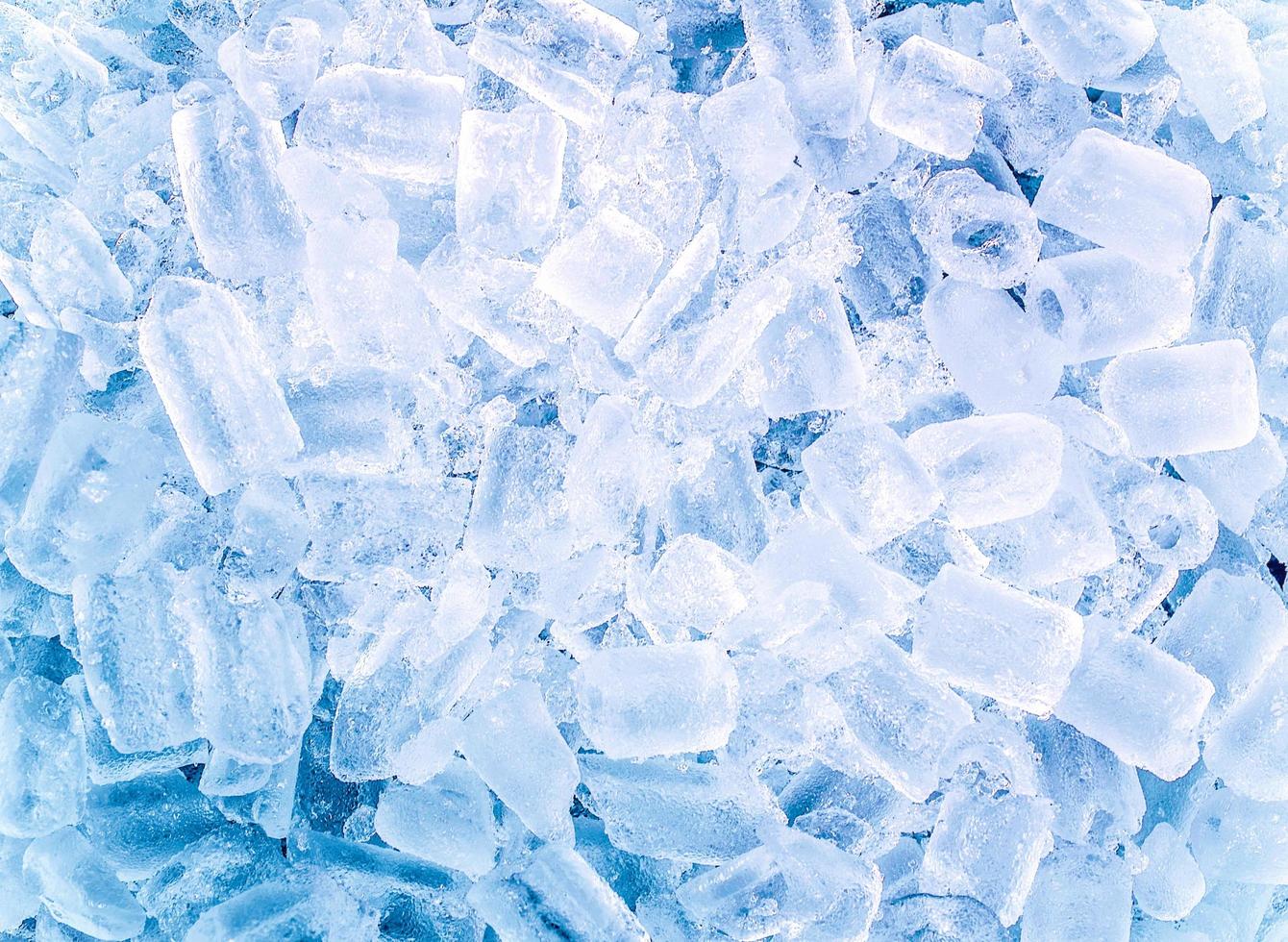 fondo con cubitos de hielo foto