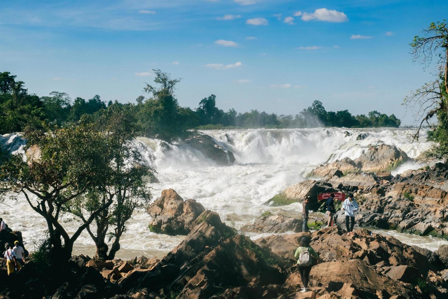 las cataratas de khone phapheng foto