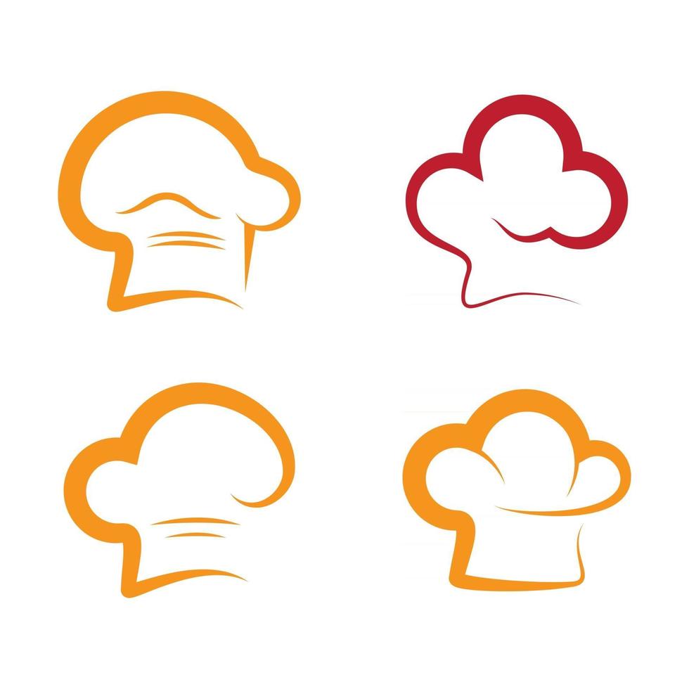 Chef logo images vector