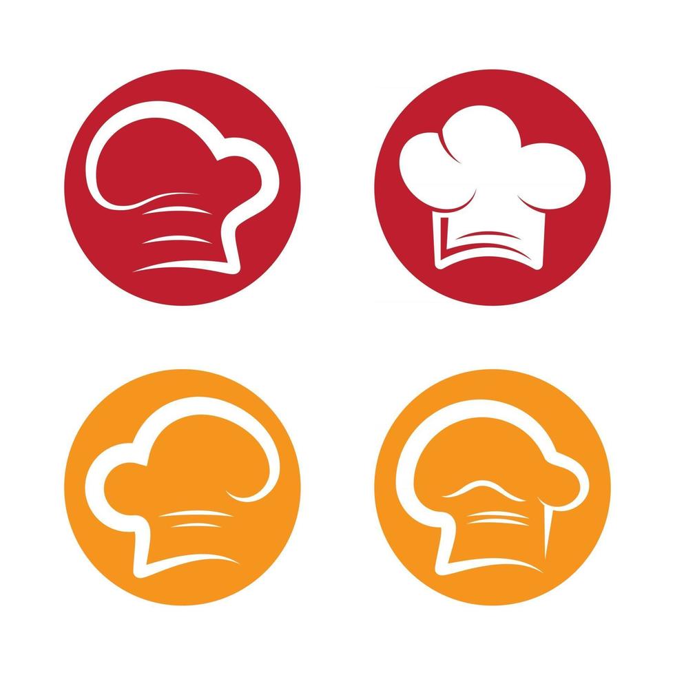 Chef logo images vector