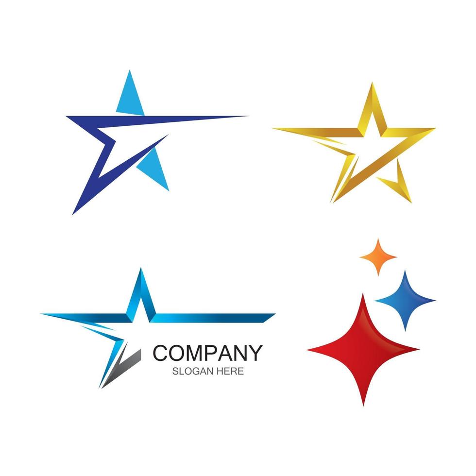 Star logo images vector