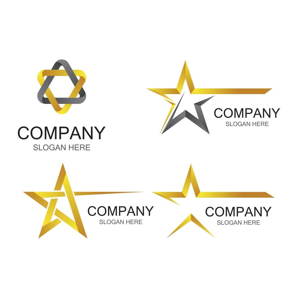 Star logo images vector