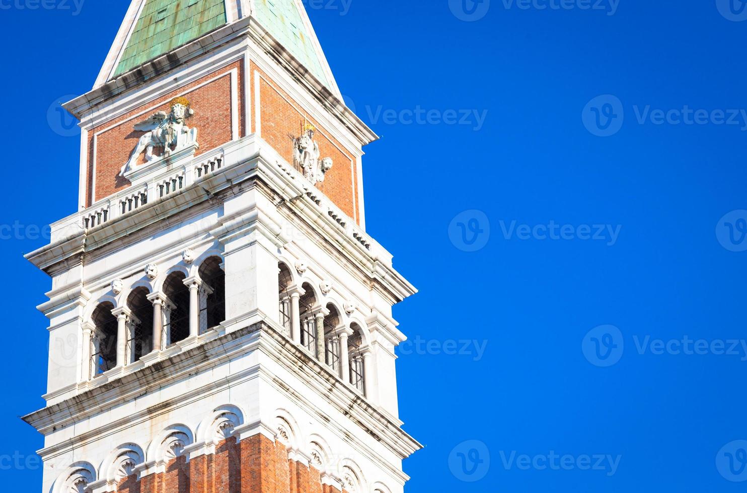 campanario de san marcos en venecia foto