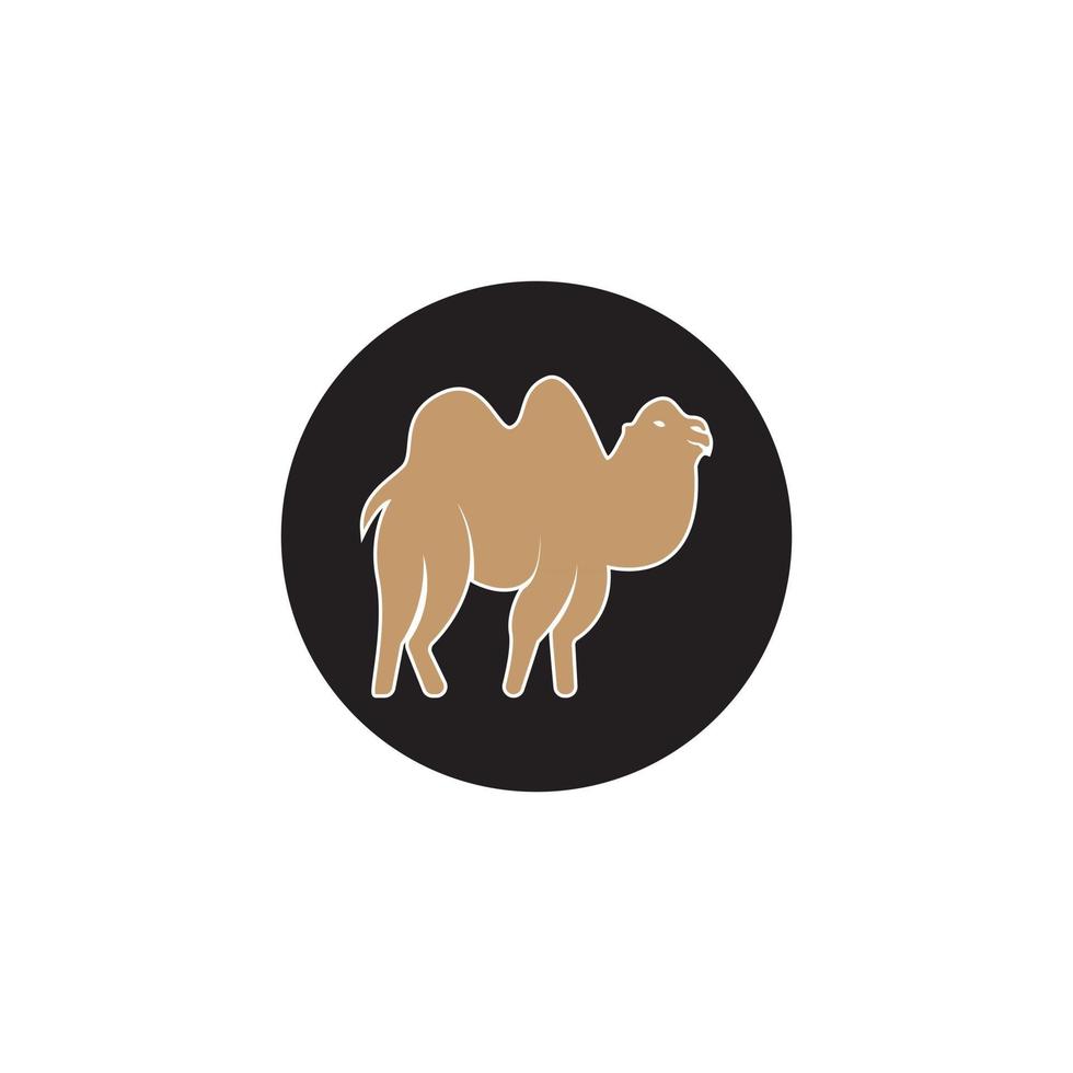 Camel icon vector template illustration