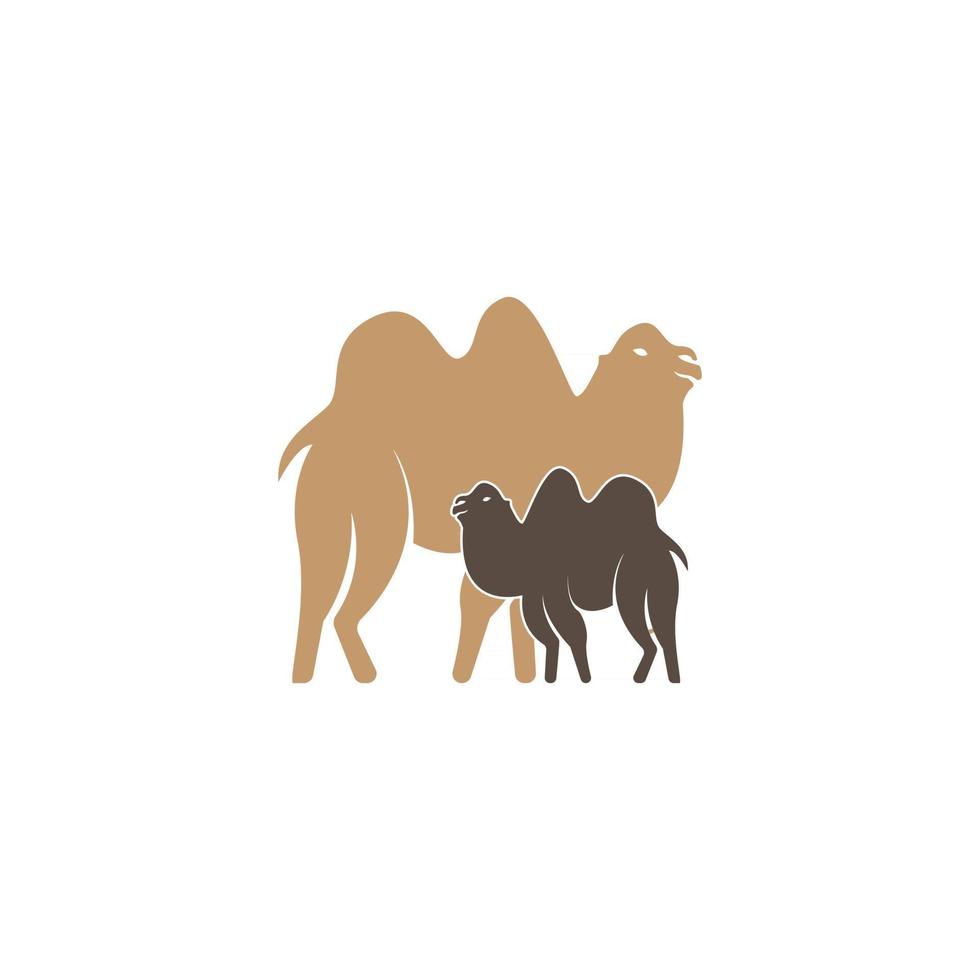 Camel icon vector template illustration