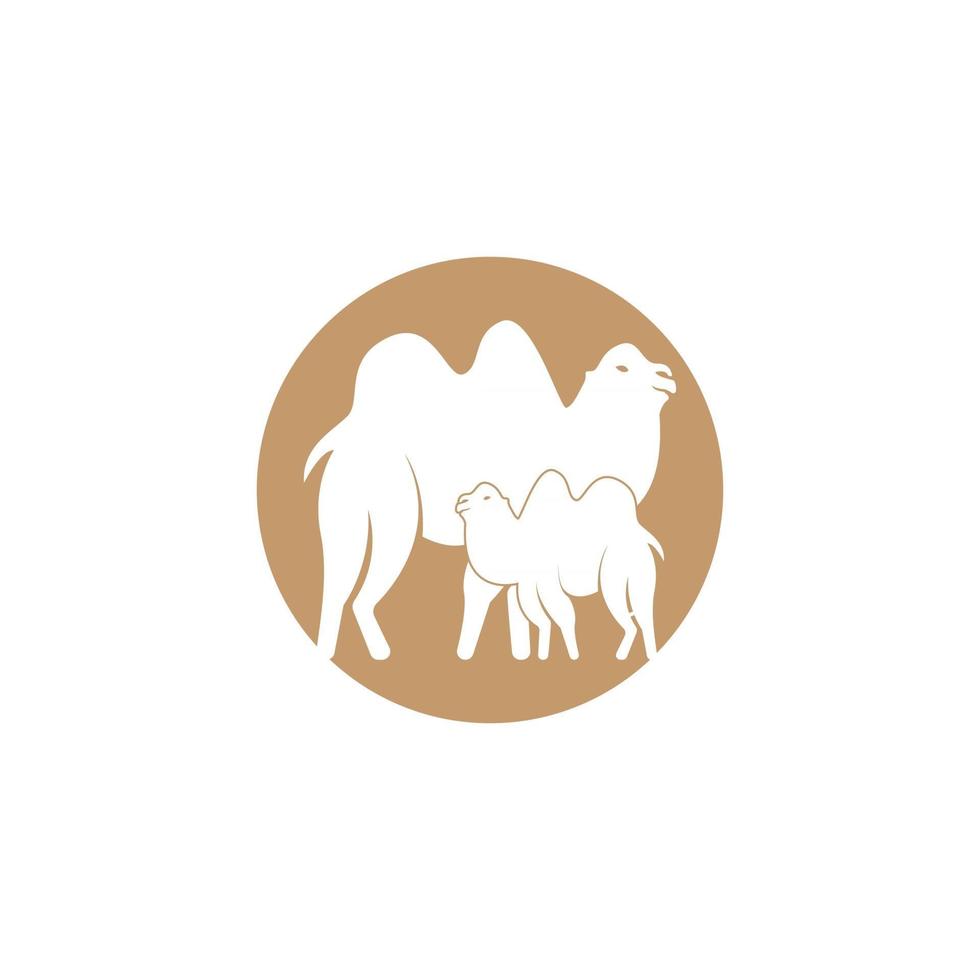 Camel icon vector template illustration