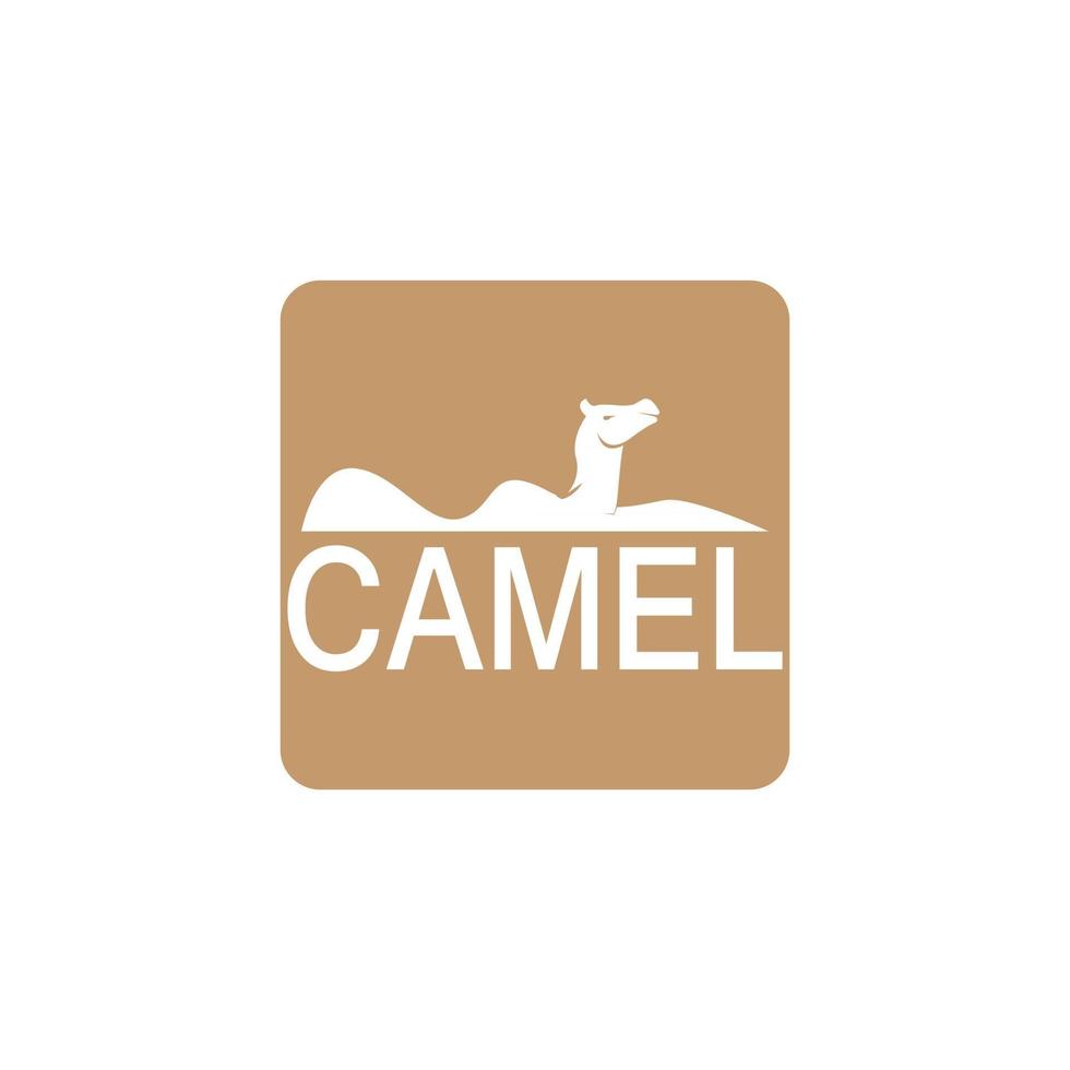 Camel icon vector template illustration