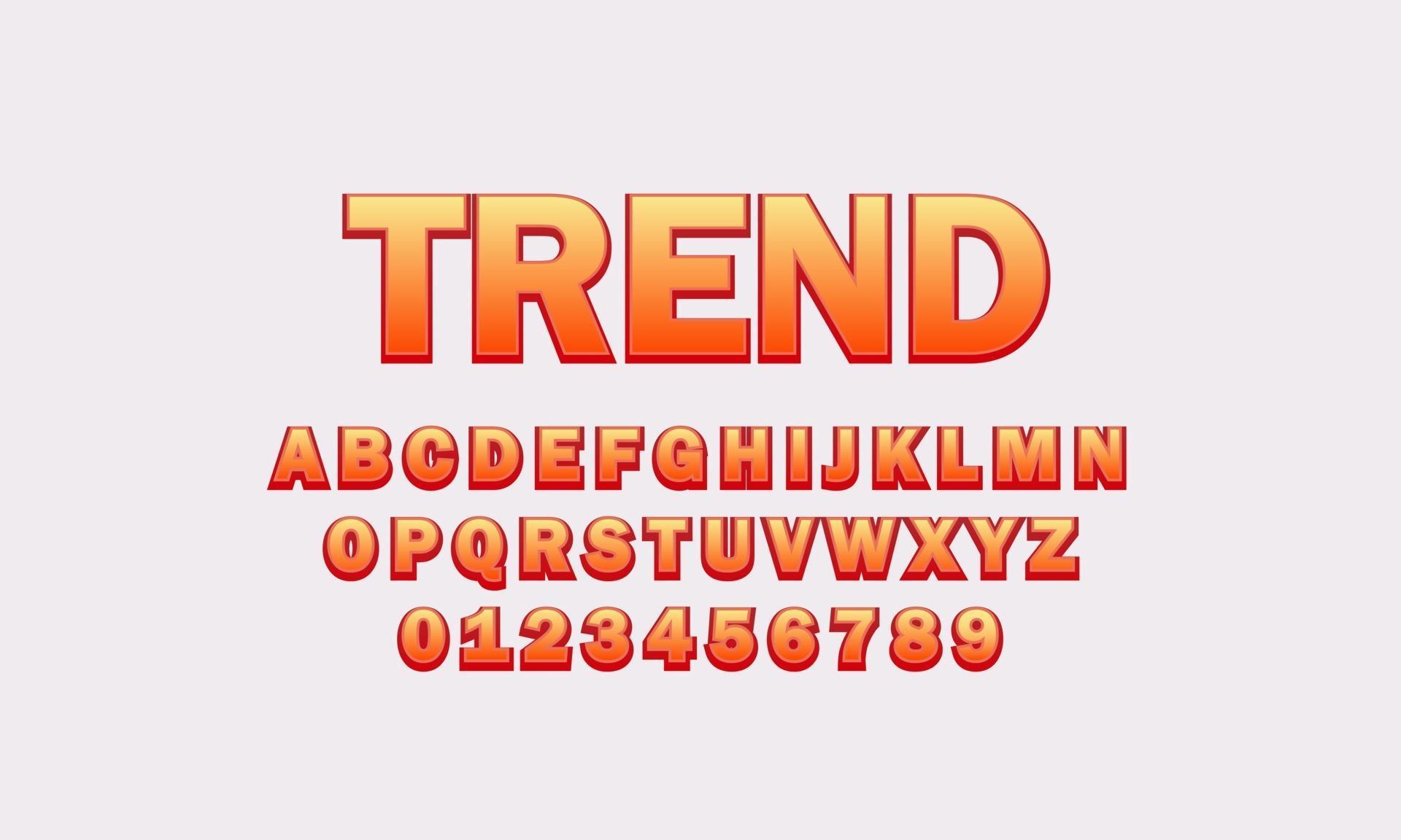 On Trend Fonts 2024 Jamie Lindsay