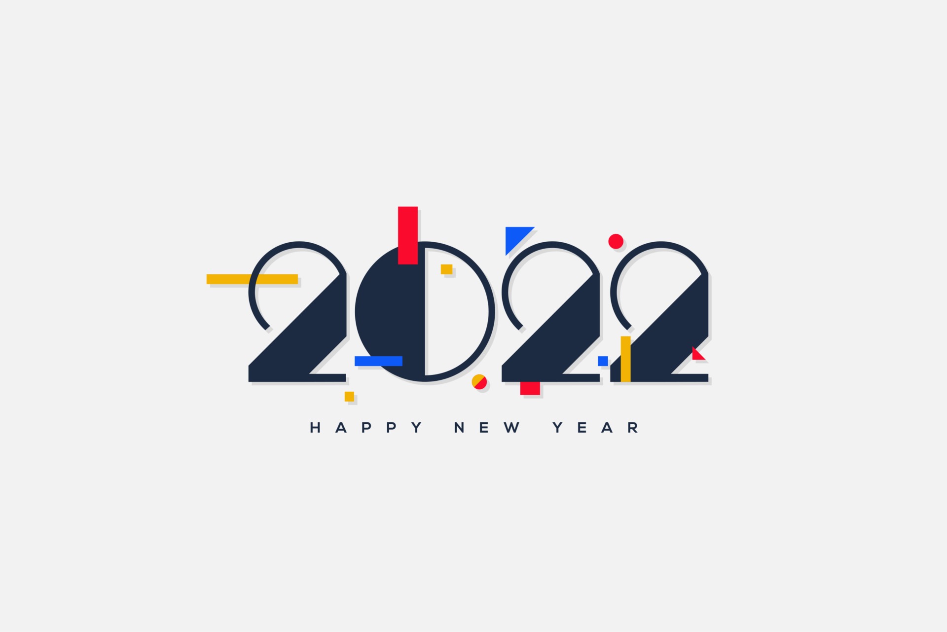 Happy new year 2022 with patterned numbers. 2974541 Vector Art at Vecteezy