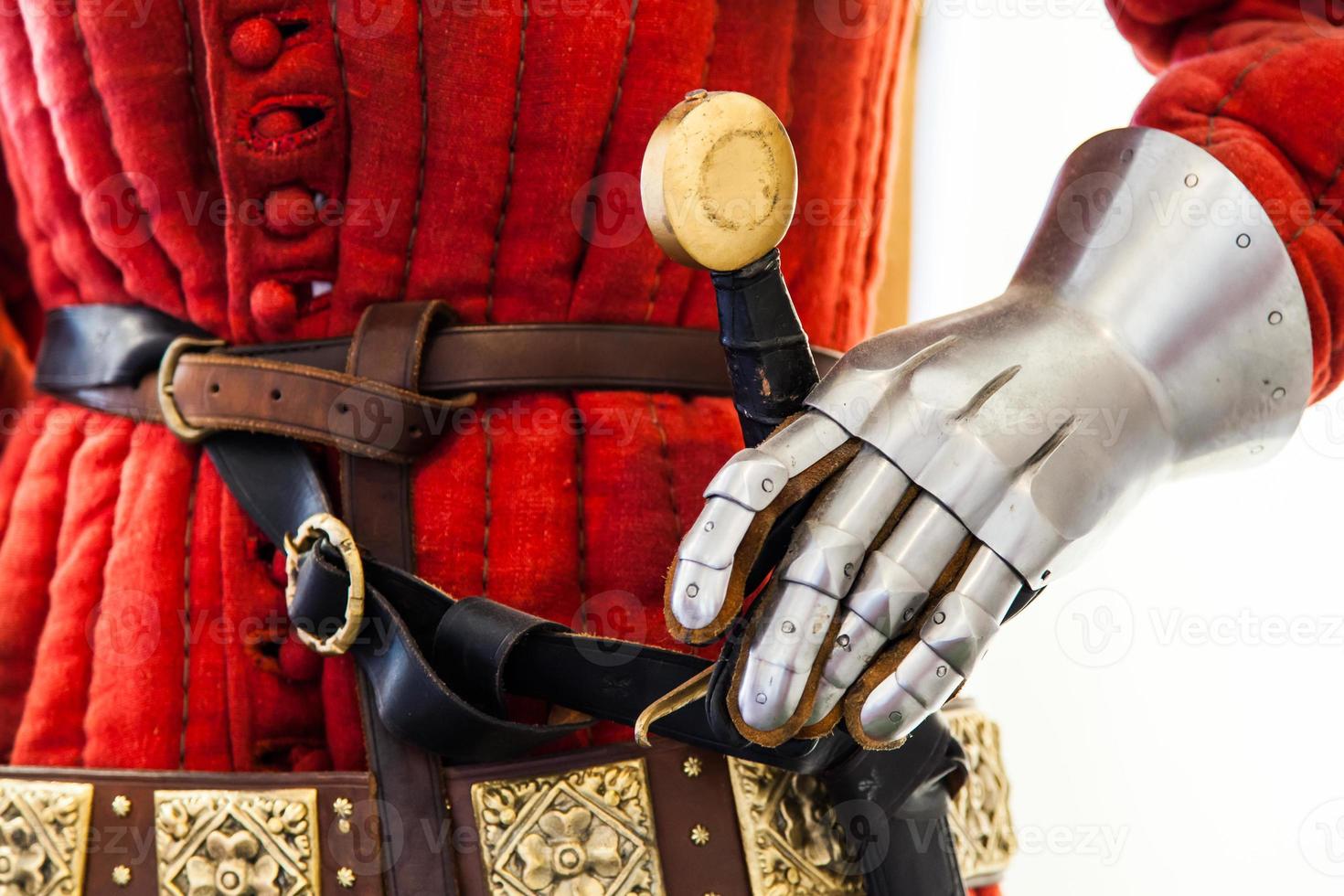 Medieval armour detail photo