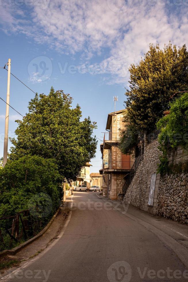 The village of Portaria in the municipality of Acquasparta, Umbria, Italy, 2020 photo